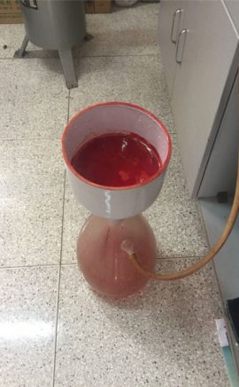 چھاننا ، دھونا