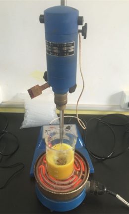 گرمی اور تحلیل کرنے کے لئے ہلچل